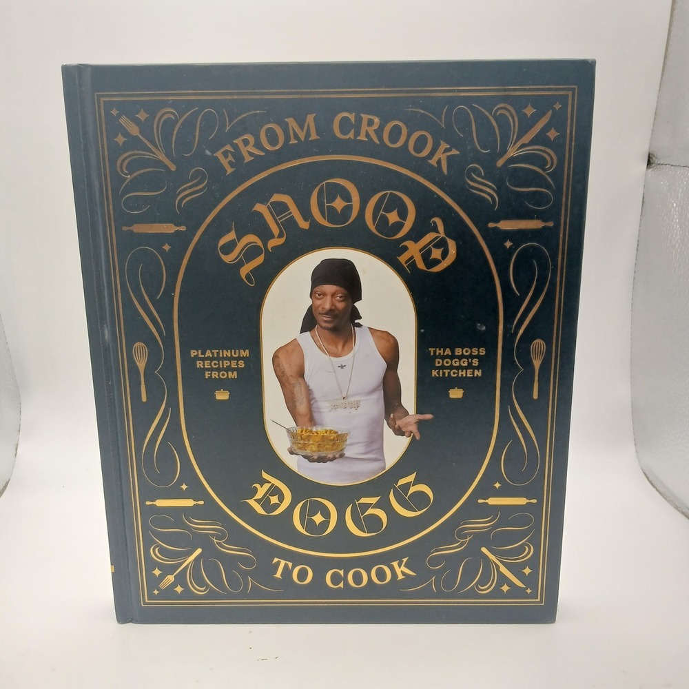 Snoop Dogg From Crook to Cook HC 2018 Illustrated Cookbook